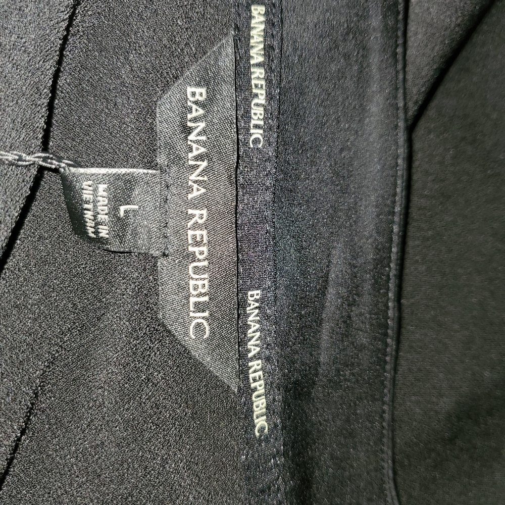 Black V-neck Shirt